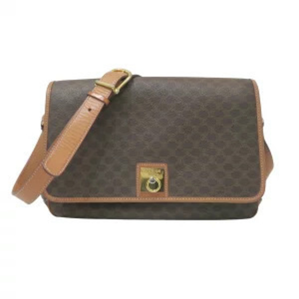 Celine shoulder bag Macadam leather